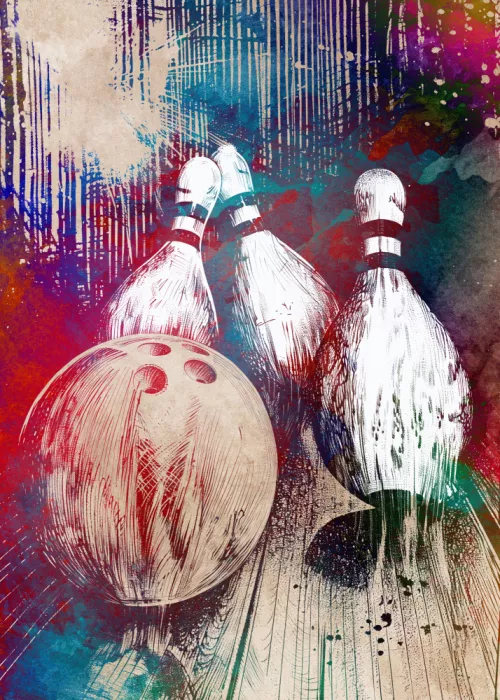 Jaszke, Justyna: Bowling Sport Art
