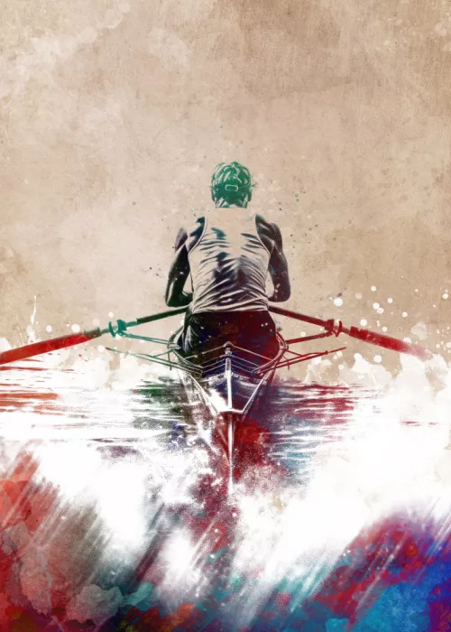 Jaszke, Justyna: Kayaking Sport Art