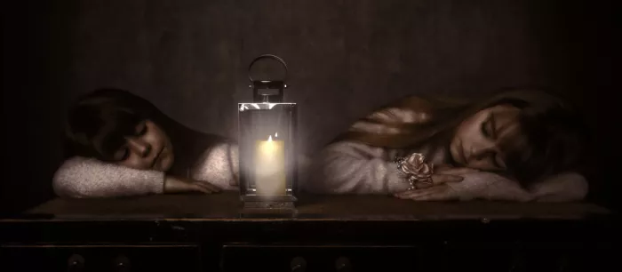 Smalley, Karen: Hermanas durmiendo a la luz de las velas