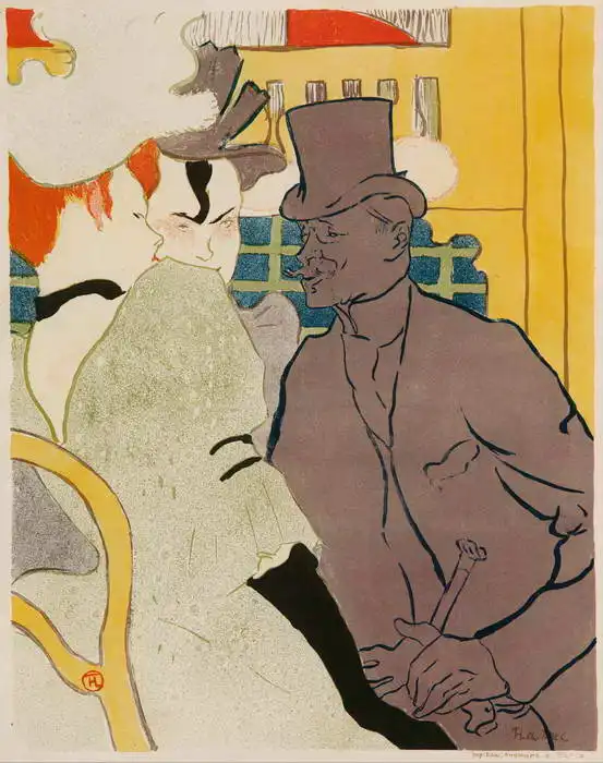 Toulouse-Lautrec, H.: Angličan v Moulin Rouge
