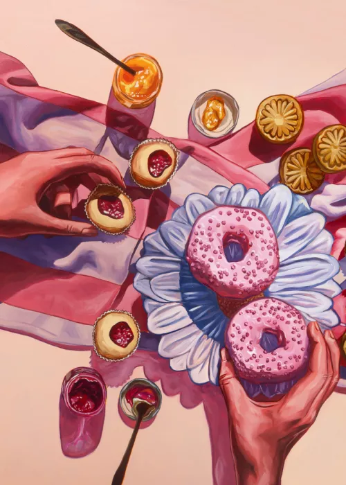 Zdanowicz, Anna: On Wednesdays, We Eat Pink