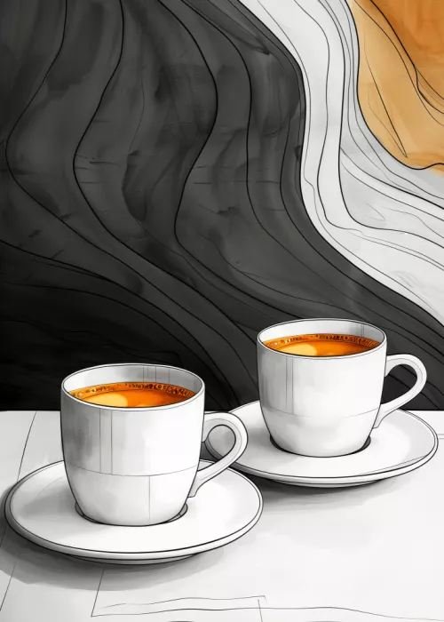 Jaszke, Justyna: I Love Coffee Food Illustration Art (12)