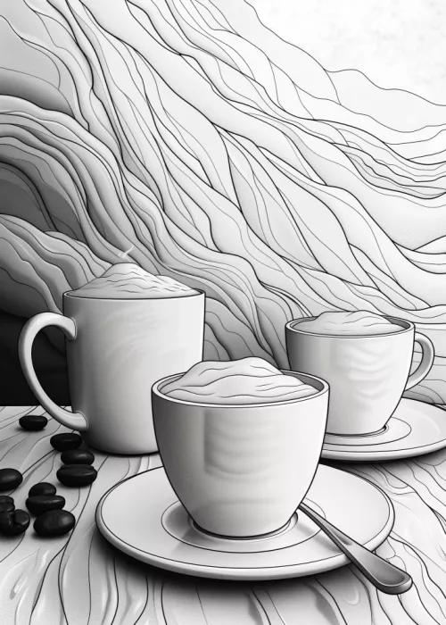 Jaszke, Justyna: I Love Coffee Food Illustration Art (13)