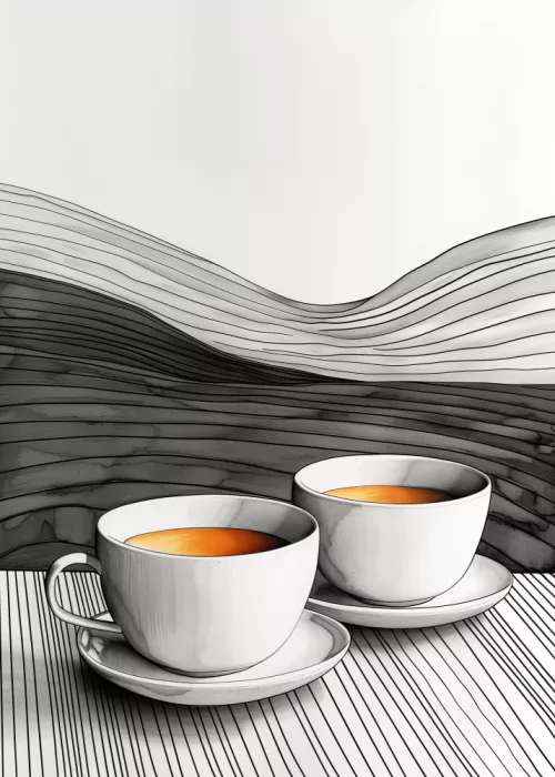 Jaszke, Justyna: I Love Coffee Food Illustration Art (15)