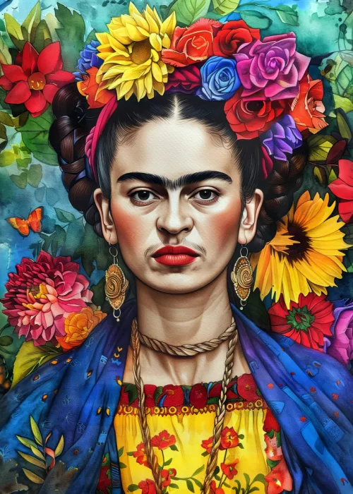 Jaszke, Justyna: Frida Portrait 3