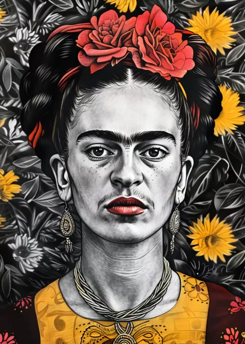 Jaszke, Justyna: Frida Portrait 5