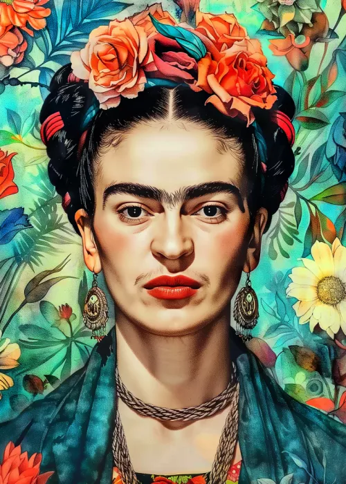Jaszke, Justyna: Retrato de Frida 10