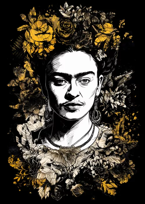 Jaszke, Justyna: Frida Portrait 12