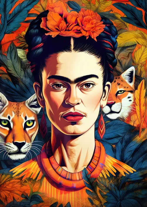 Jaszke, Justyna: Frida Portrait 13