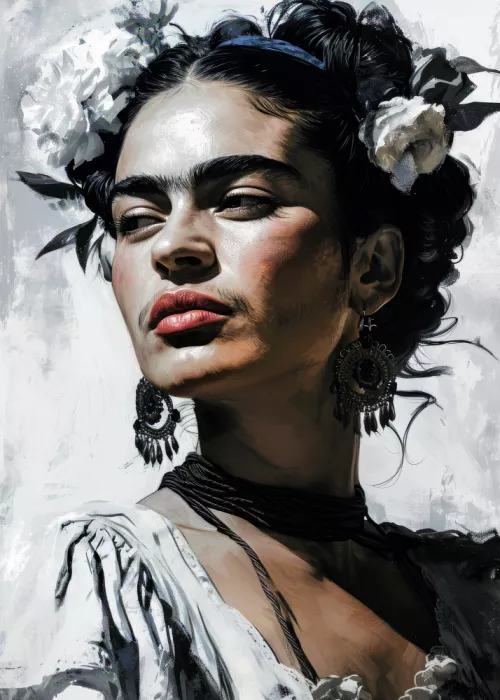 Jaszke, Justyna: Frida Portrait 14