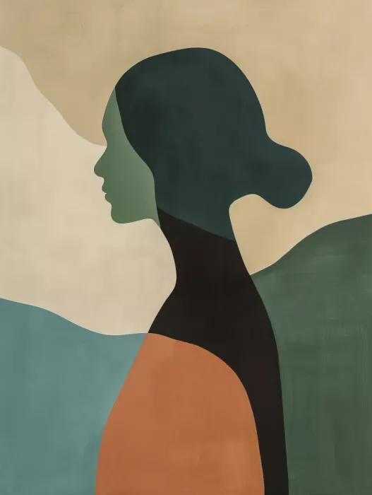 Paksoylu, Bilge: Minimalistische Portraitplakat 1
