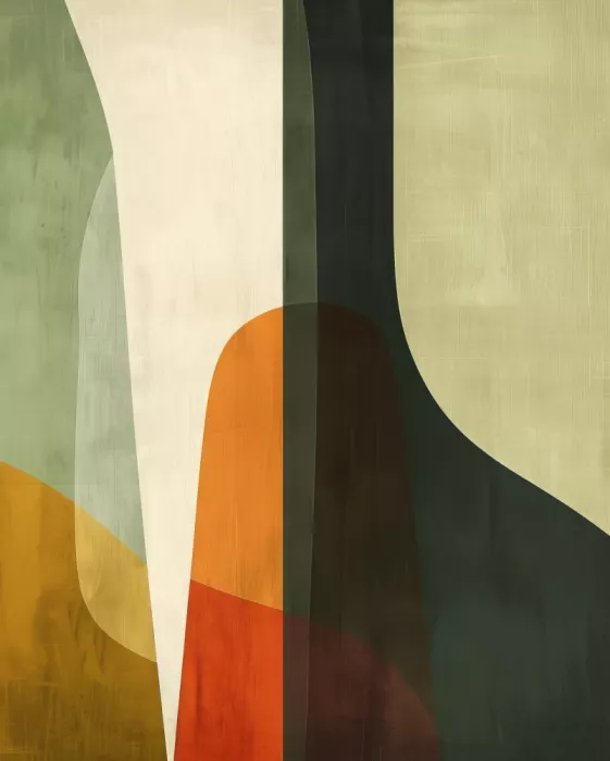 Paksoylu, Bilge: Minimalistisches Geo-Plakat 2