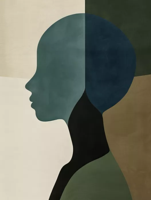 Paksoylu, Bilge: Poster Minimalist Portrait 5