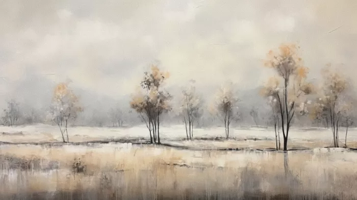 Paksoylu, Bilge: Horizontale abstrakte Landschaft 6