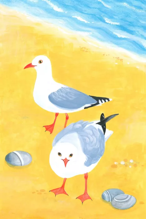 Brent, Isabelle: Möwen am Meer