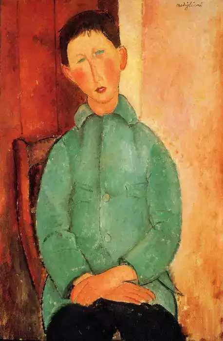 Modigliani, Amadeo: Chlapec na židli