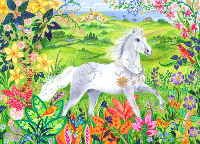 Brent, Isabelle: Caballo blanco majestuoso