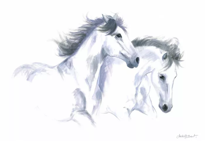 Brent, Isabelle: Dos caballos