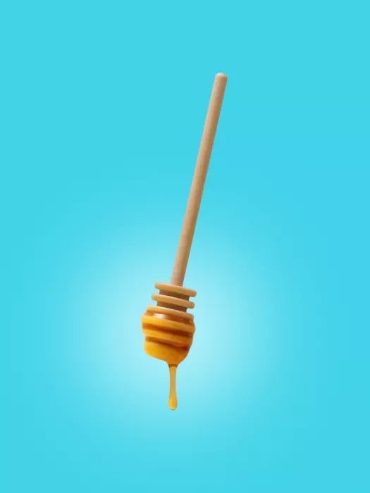 Windeknecht, Tom: Cucharilla de miel con gota