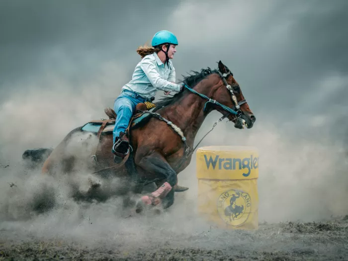 Ma, Frank: Barrel Racing