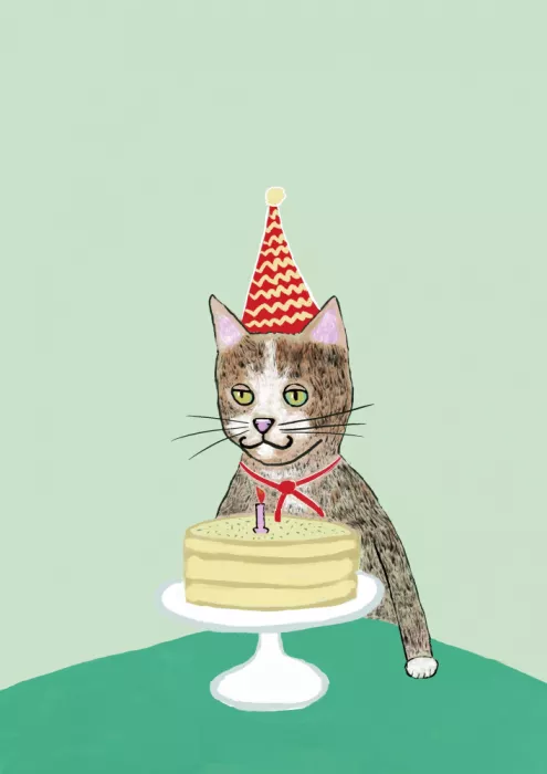 Bursic, Sharyn: Geburtstagkatze