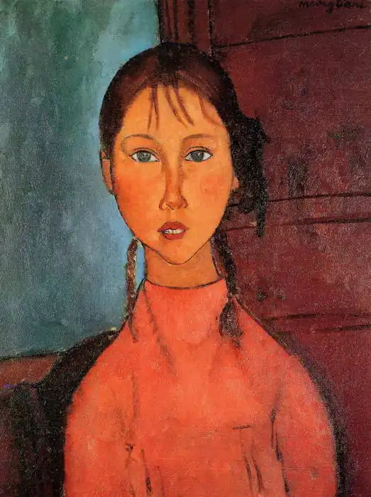 Modigliani, Amadeo: Dívka s copy