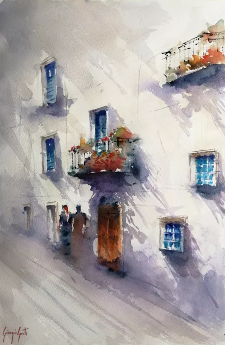 Gosti, Giorgio: Fachada de edificio