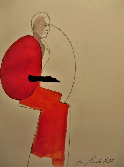 Schmitz, Doris: Woman In Red