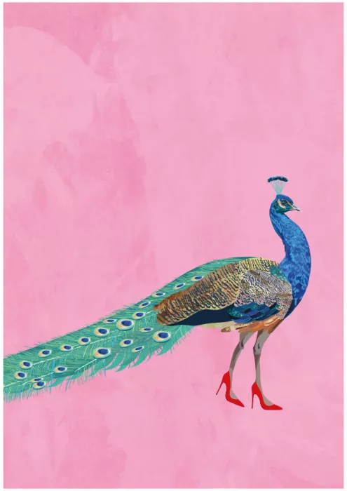 Manovski, Sarah: Peacock wearing heels
