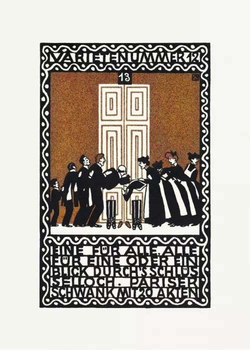 Jung, Moriz: Variety Act 12  One for All, All for One or a Glimpse Through the Keyhole