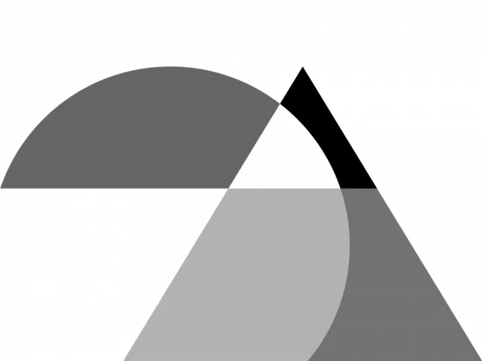 Kulkarni, Nilesh: Black & White Geometric Abstract