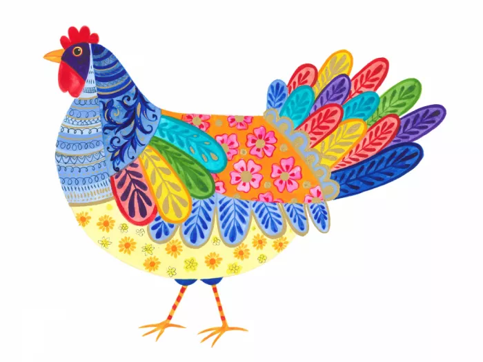 Brent, Isabelle: Gallina Vibrante Delicia