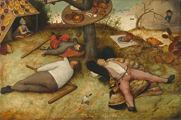 Brueghel, Pieter (st.): V zemi peciválů