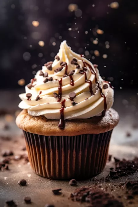 Jaszke, Justyna: Cupcake con Chocolate - Fotografía de Alimentos