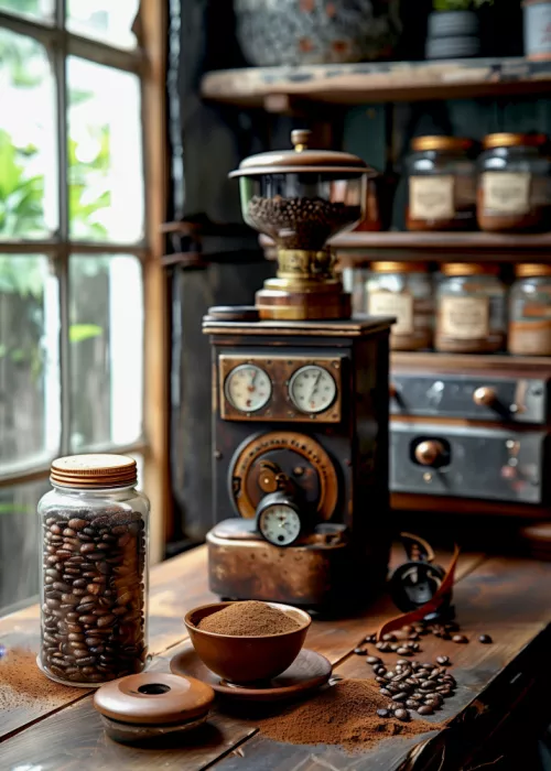 Jaszke, Justyna: Kitchen Photography art coffee grinder