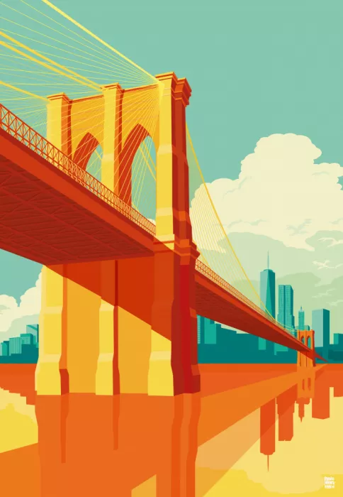 Heemskerk, Remko: New York Brooklyn Bridge