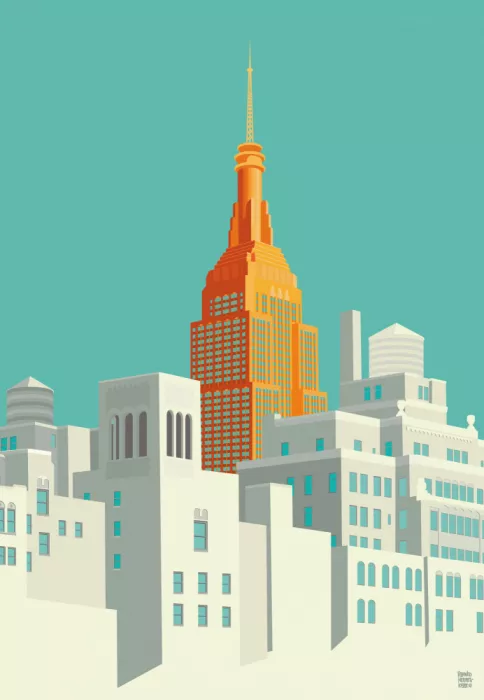 Heemskerk, Remko: Vista de Nueva York desde la High Line