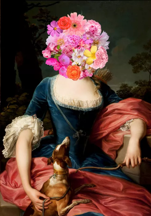 Fritsch, Athene: Volto in fiore