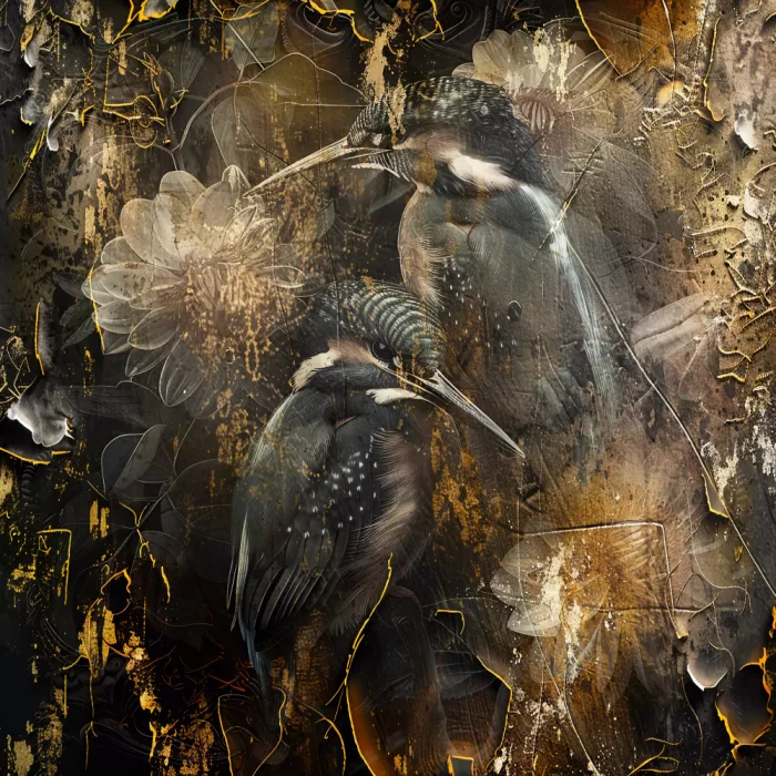 Kulik, Rafal: Martin Pescatore Animale Illustrazione d