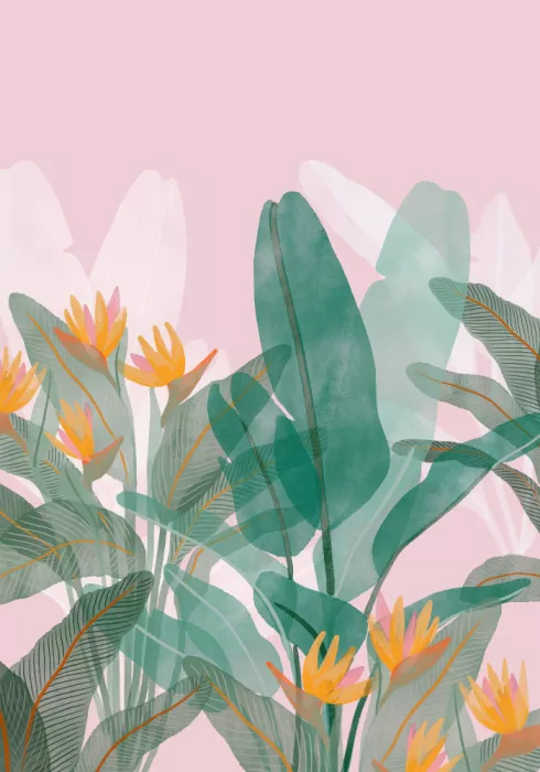 Blauw, Goed: Botanisches Rosa