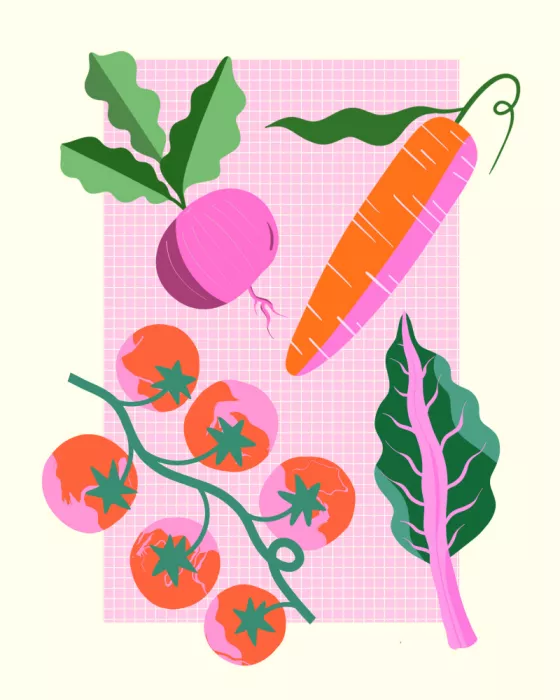 Donne, Melissa: Verduras