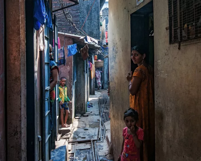 Golani, Aharon: Dharavi Slums, Mumbai, Maharashtra, India