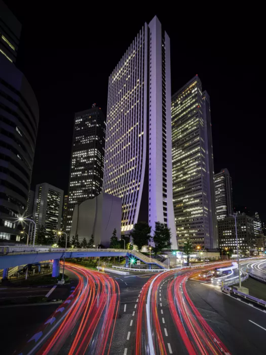 KURAHASHI, YUTAKA: Shinjuku at night