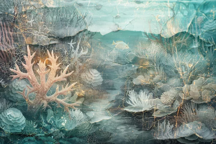 Kulik, Rafal: Arte sottomarina del mare Illustrazione Arte da parete 02