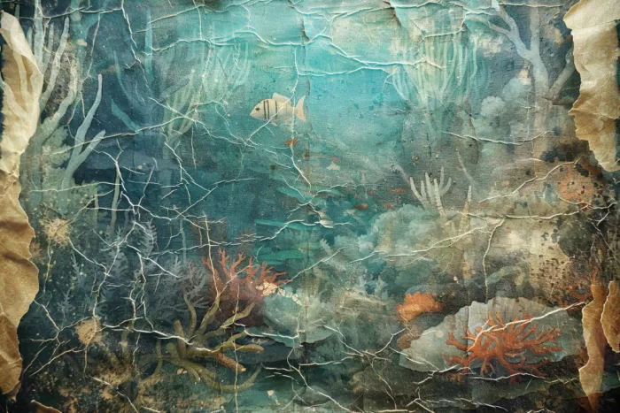 Kulik, Rafal: Arte sottomarina del mare Illustrazione Murale 03