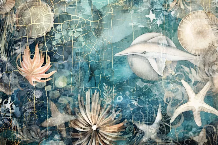 Kulik, Rafal: Arte subacquea marina Illustrazione Murale 06