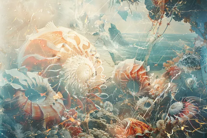 Kulik, Rafal: Arte sottomarina del mare - Illustrazione murale 14