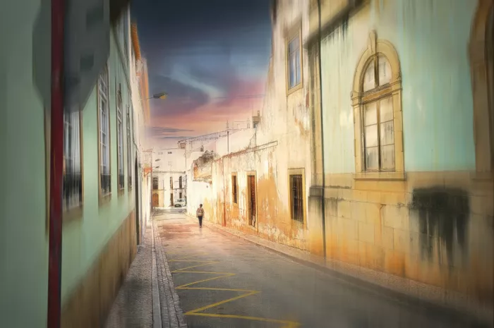 Linden, van Jan: Nelle strade di Silves, Portogallo