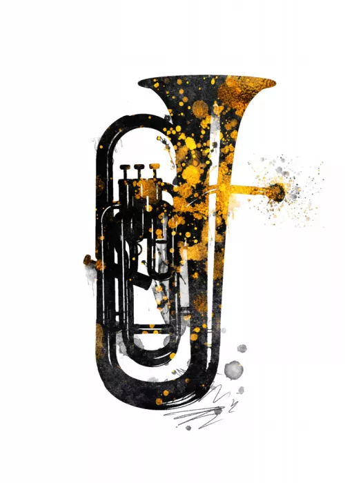 Jaszke, Justyna: Arte musical negro y oro - Eufonio