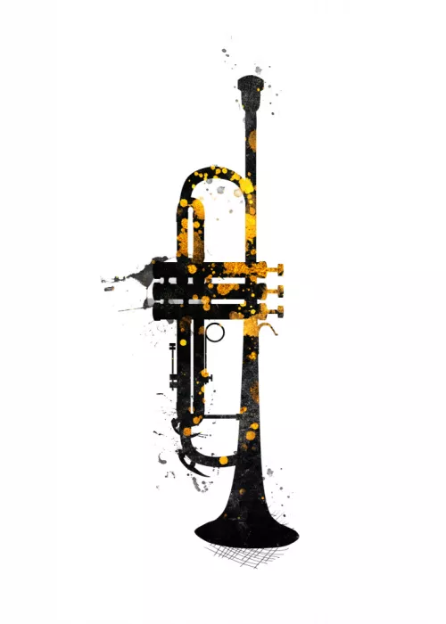 Jaszke, Justyna: Arte musical negro y oro Trompeta